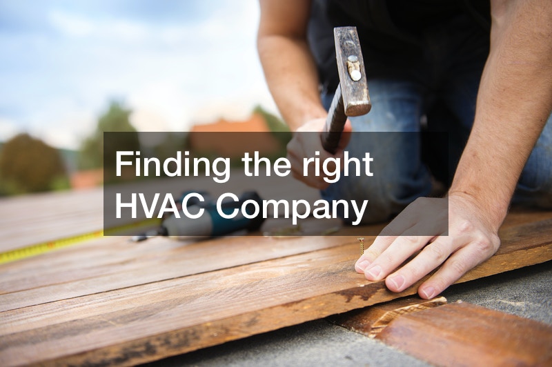 Finding the right HVAC Company