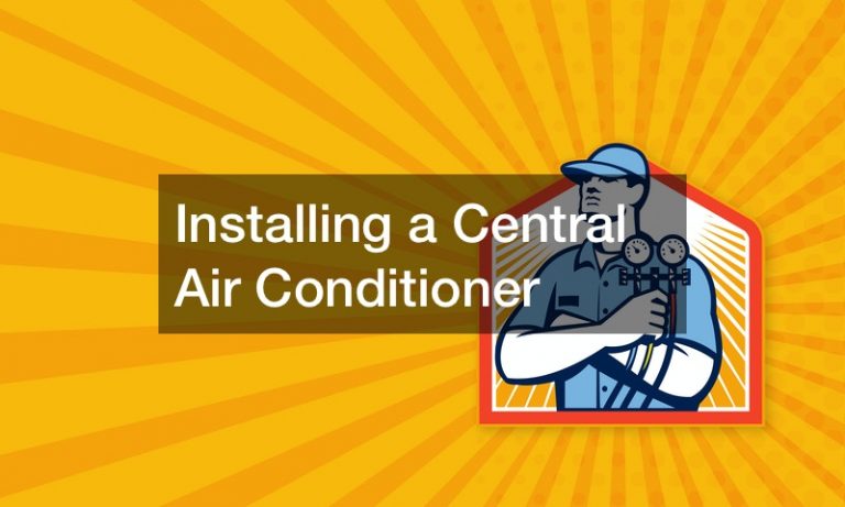 Installing a Central Air Conditioner
