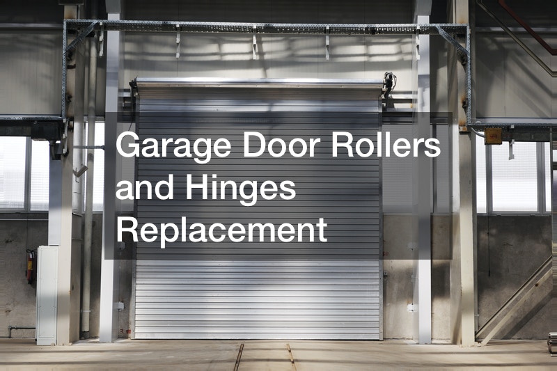 Garage Door Rollers and Hinges Replacement