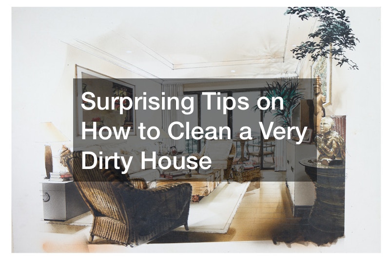 Surprising Tips on How to Clean a Very Dirty House
