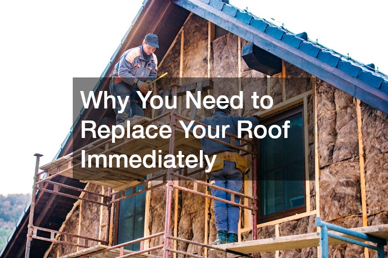 Why You Need to Replace Your Roof Immediately