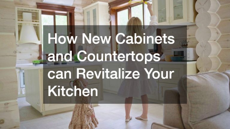 How New Cabinets and Countertops can Revitalize Your Kitchen